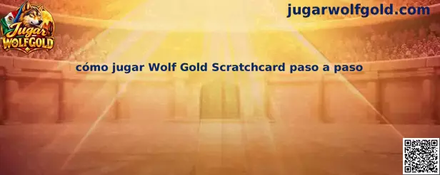 Imagen ilustrativa de la guía para aprender a jugar Wolf Gold Scratchcard paso a paso