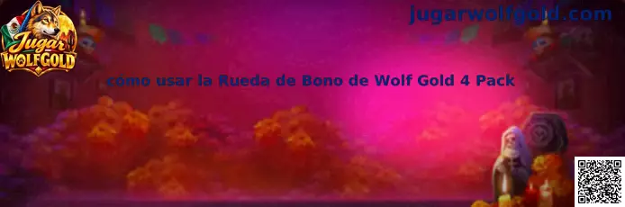 Guía visual sobre cómo usar la Rueda de Bono de Wolf Gold 4 Pack