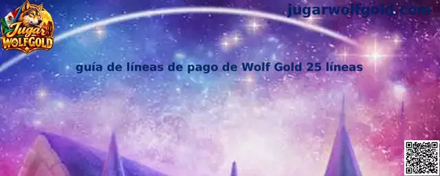 Imagen ilustrativa de la guía para comprender las 25 líneas de pago de Wolf Gold