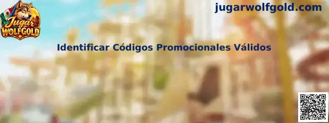 Guía para identificar códigos promocionales válidos en Jugar Wolfgold