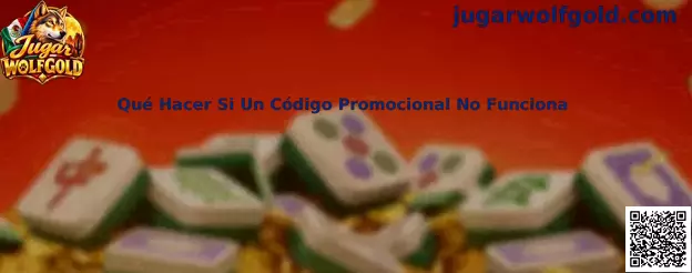 Guía de Jugar Wolfgold para solucionar un código promocional que no funciona
