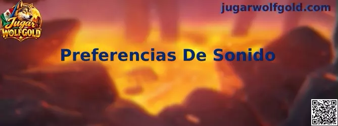 Configuración de Preferencias De Sonido en Jugar Wolfgold
