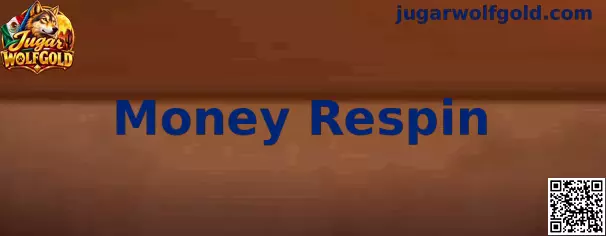 Representación de la función Money Respin y los símbolos de luna llena de Wolf Gold