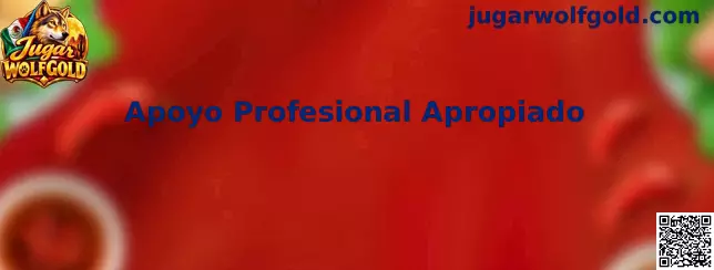 Orientación sobre apoyo profesional apropiado ante problemas relacionados con el juego